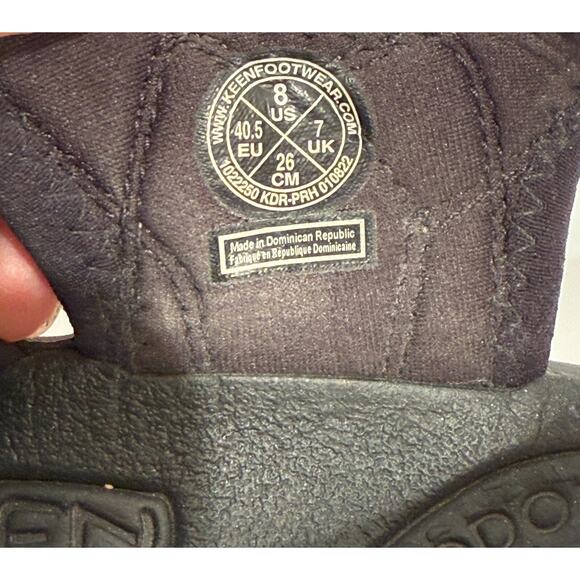 Keen Newport H2 Sandals Olive Green Waterproof Hiking Men’s Size 8 Trail Shoe - Picture 6 of 7